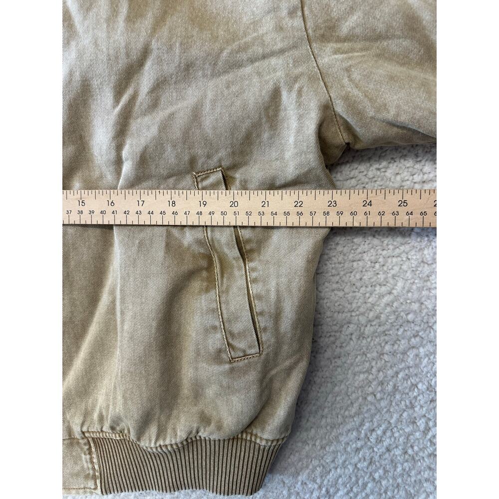 NWT* 12th Tribe Oversized Canvas Bomber Jacket Medium - Picture 7 of 8